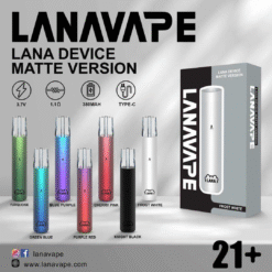 LANA一代電子菸主機 - 多配色，通用一代煙彈，持久電力，安全電子菸選擇，台灣現貨 711到付