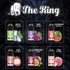 【小煙煙油】The King電子菸油：30ml 30mg~50mg高尼古丁，15種多口味濃郁享受，台灣現貨 711到付