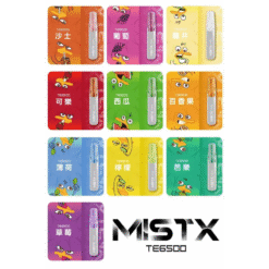MISTX TE6500 鴨嘴獸 拋棄式電子煙：多口味選擇，甜涼度精準解析，還有更多口味等待解鎖！